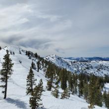 North facing slopes still hold 40-60 inches of snow.