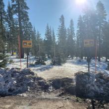 Snowmobile Access at Bunny Flat