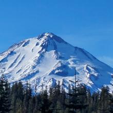 Northeast side of Mount Shasta