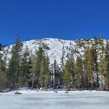 Castle Lake - Right Peak