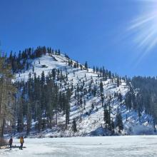 Castle Lake - Left Peak