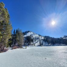 Castle Lake - Left Peak