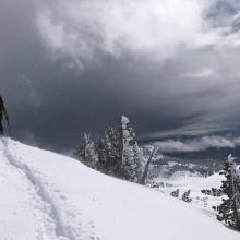 New Wind Loaded Snow Up to 91 cm (36 in) Deep