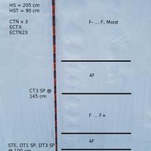 Test Profile w/ Column Test Results