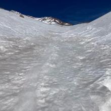 Climbers gully, above treeline, Avalanche Gulch