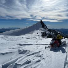 Near east wilderness boundary in Old Ski Bowl