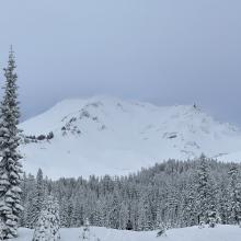 Mt Shasta from Bunny Flat, early afternoon