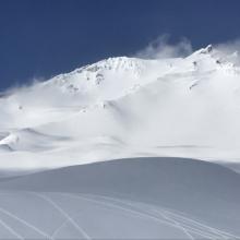 The upper mountain from the Old Ski Bowl