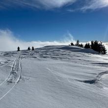 Old Ski Bowl, near wilderness boundary