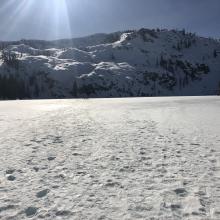 Middle Peak from Castle Lake