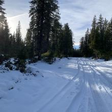 Cliff Lake turn, off South Fork Road, 8 miles from FS boundary