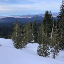 The Butte Valley from Little Mt Hoffman