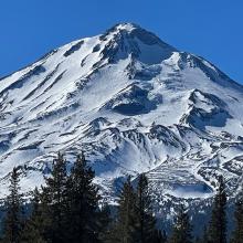 East side of Mt. Shasta, viewed from Jackrabbit Flat