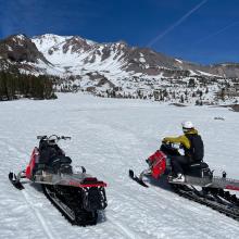 Old Ski Bowl area for snowmobilers