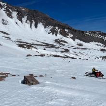 Old Ski Bowl area for snowmobilers