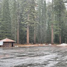 Pilgrim Creek Snow Park: Unfortunately, it is really not advisable to launch from the snow park due to lack of snow. Would recommend driving down the 13 road toward Trout Creek or down the 19 road, until better snow coverage is found.