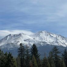 The mountain on 4/18/22