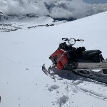 10,000 feet in the Old Ski Bowl