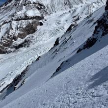 The Whitney Glacier, viewed from Shastina