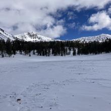 Frozen Deadfall lake