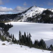 Left Peak and Castle Lake