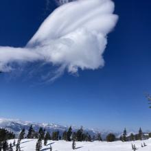 Lenticular clouds