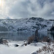 Castle Lake with Middle Peak in the background