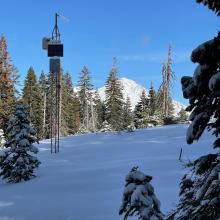 Castle Lake weather station