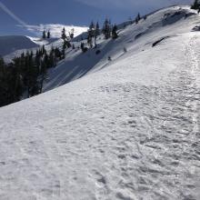 Ridge on Center Peak