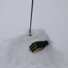 Three to five inches of new snow