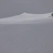 Green Butte Ridge near 8,600 feet