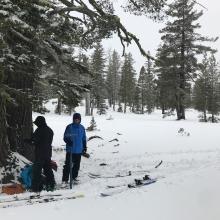 Deadfall Lakes snow survey course site