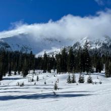 Ash Creek Butte, east bowl