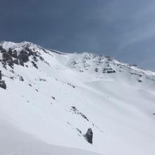 Upper Avalanche Gulch from Casaval Ridge