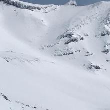 Redbanks, The Thumb, upper Avalanche Gulch