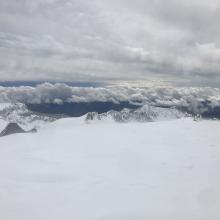 Above treeline, looking south from 9,000 feet