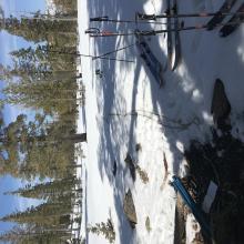 Deadfall snow survey site