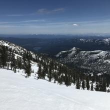 Looking toward Mt Shasta