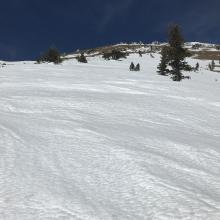 The final push to the summit of Mt Eddy