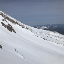 Clear Creek route viewed from Sargents Ridge