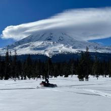 Mt Shasta from Jackrabbit Flat