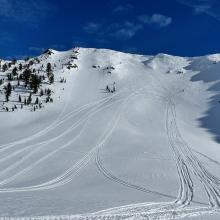 Ash Creek Butte, north bowl