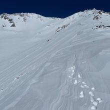 Green Butte Ridge and Avalanche Gulch from 10k feet