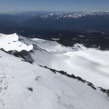 Looking south along Green Butte Ridge