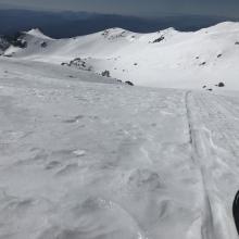 Snow surfaces example in Old Ski Bowl