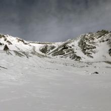 Avalanche Gulch from Lake Helen