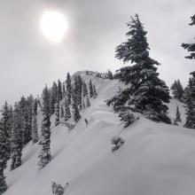 East ridge of Gray Butte