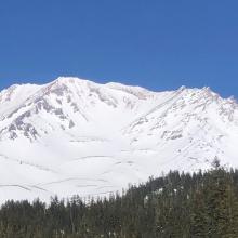 Avalanche Gulch from Bunny