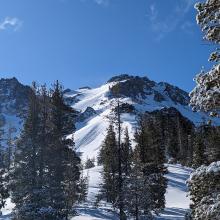 Small avalanche from the storm