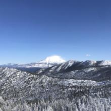 Looking toward Mt Shasta